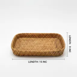 phu phu095 Beige Bamboo Ashtray image 2