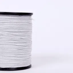 damodaram Elastic Thread and Cord White Elastic image 3
