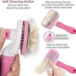 decorvaiz Dog Hair Comb Brush-Dog Combing Brush- Slicker Brushes for Dog image 3