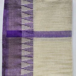 hut Khadi Cotton Solid Purple Women Dupatta image 3