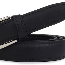 loopa Women Formal, Casual Black Synthetic Belt-picture-14