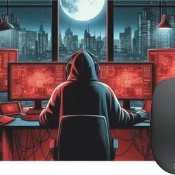 INKRATIVE Hacker Tech Desk Mouse Pad | Non-Slip Mousepad-picture-16