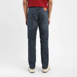 levi's Men Slim Mid Rise Blue Jeans image 2
