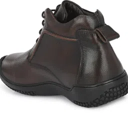 mondain 100% Genuine Leather Chelsea Boots for Men | Cushioned Insole, Slip-Resistance Boots For Men image 5