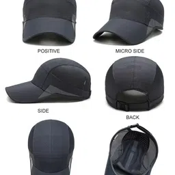 keepcart Solid Sports/Regular Cap image 3