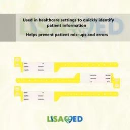 lisamed Patient Identification Band for Pediatric/New Born Baby - 50 Pieces image 4