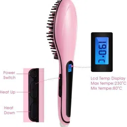 GLOWISH DIGITAL DISPLAY WITH TEMPERATURE CONTROL HQT-906 Hair Straightener image 3