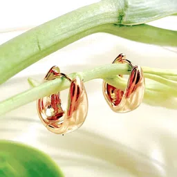 SALVE Oval Hoop Earrings-picture-24