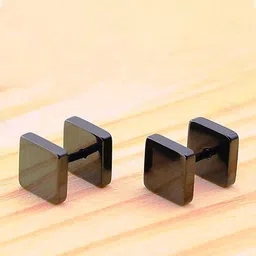 MEENAZ Men Square Studs Earrings-picture-26