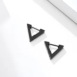 KARISHMA KREATIONS Stainless Steel Geometric Drop Earrings-picture-18