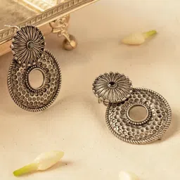 OOMPH Circular Drop Earrings-picture-13