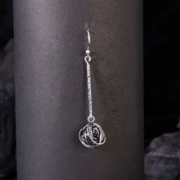 Studio One Love Brass-Plated Statement Drop Earrings-picture-29