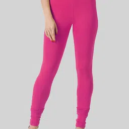 SAUNDARYA Stretch Fit Churidar Length Leggings-picture-34