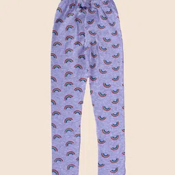 JUNITOS Girls Printed Ankle Length Leggings-image-67