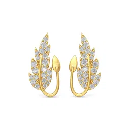 Joyalukkas Girls 22KT Gold Gemstone Stud Earrings-2.26gm-picture-17