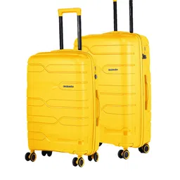 Nasher Miles Set Of 2 Hard-Sided Polypropylene Trolley Bags image 2