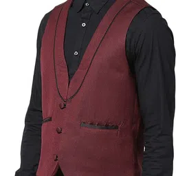 turtle Solid Men Waistcoat image 2