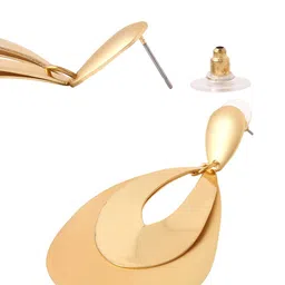 Yellow Chimes Contemporary Drop Earrings image 2