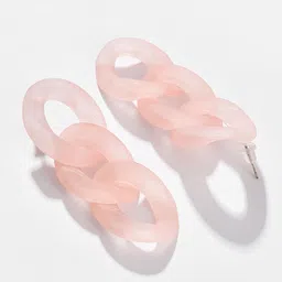 DressBerry Pink Contemporary Drop Earrings image 3
