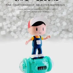 ub toys 360 Degree Rotating Musical Dancing Boy 5D Light & Sound image 2
