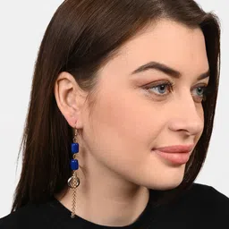 BuckleUp Pack Of 3 Beaded Contemporary Drop Earrings image 3