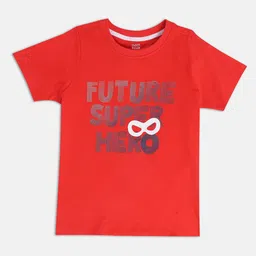 MINI KLUB Boys Printed Round Neck T-shirt With Trousers image 3