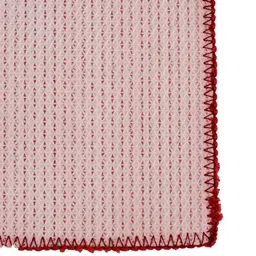 Ariana Red Rectangular 1600 GSM Anti-Skid Bath Rug image 4
