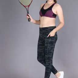 LYRA Printed Fastdry & Anti-Static Sports Tights image 2