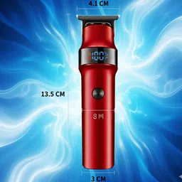 Frinzoo Rechargeable Hair Trimmer with Turbo Mode and Guide Combs Trimmer 400 min Runtime 4 Length Settings image 2