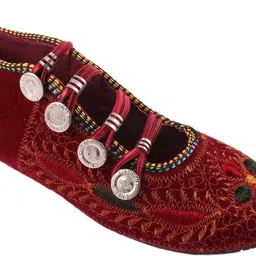 shahi ustad Jaipuri Ethnic Mojari Mojaris For Women-picture-17