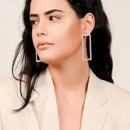 ODETTE Gold-Plated Drop Earrings-picture-23