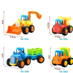 razz bazz Construction Toy Play Set|Excavator, Dumper, Cement Mixer & Tractor Trolly-305-picture-35