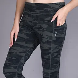 LYRA Printed Fastdry & Anti-Static Sports Tights image 5