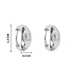 SALTY Contemporary Hoop Earrings image 2