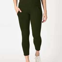 The Mom Store Comfy Maternity Ankle-Length Leggings-image-37