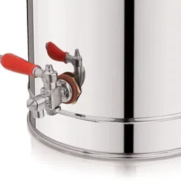 pgd Steel Commercial Hot & Cold Tea Urn Can with Tap for Canteen, Small Business Tea Urn image 5