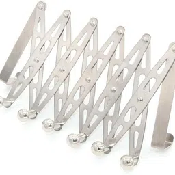 unv Door Hook Hanger Stainless Steel 6 Hooks for Coat Bag Towel Robe Hat Hook Door Hanger-picture-25