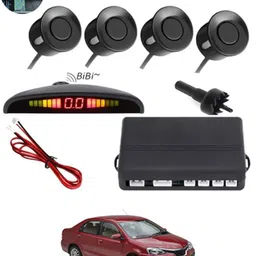 peeps store Universal 4 Black Reverse Parking Sensor-PS25N211 Universal 4 Black Reverse Parking Sensor-PS25N211 Parking Sensor image 1