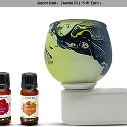 peepalcomm Home Decor Plug In Electric Diffuser Lamp+2 Rose & Sandalwood (15ml Each) Aroma Oil, Diffuser Set-picture-16