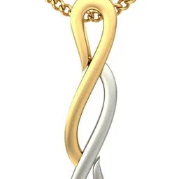 avsar BIS Hallmark AVP552YB 14kt Cubic Zirconia Yellow Gold Pendant-picture-14