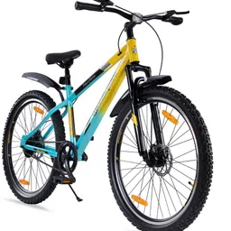 cultsport by Cult Dauntless MTB With Dual Disc Brake, Cycling Event & Ride Tracking App 27.5 T (inch) Road Cycle-picture-25