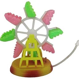 gaurvi enterprises Antique Ferris Wheel Fish Tank Decor Drive Fish Tank Toy Aquarium Aragonite Unplanted Substrate image 2