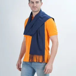 manra Solid Men Muffler image 2