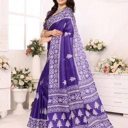 yashika Printed Daily Wear Art Silk Saree image 4