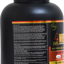 n2b Whey Gold Protein Supplement Powder Weight Gainers/Mass Gainers image 3