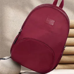 lino perros Medium 23 L Laptop Backpack Women's Everyday Maroon Backpack-picture-21