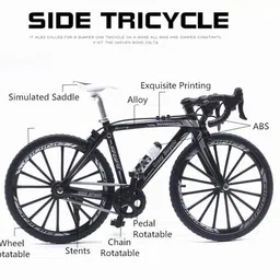 meesaj Alloy Bicycle Model – Mini Die-Cast Mountain Bike for Decoration & Collectors image 4