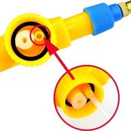 kisann kraft Bottle Spray Gun Used in Car Wash, Gardening, Home and Kitchen Window Cleaning (Pack of 1) 1 L Hose-end Sprayer () 1 L Hand Held Sprayer image 3