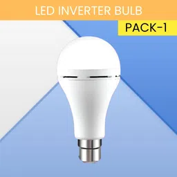 guggu 12W Emergency Inverter Bulb, Rechargeable Emergency Led Bulb For Power CutsI223 4 hrs Bulb Emergency Light-picture-36