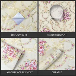 doodad Floral & Botanical Multicolor Wallpaper image 3